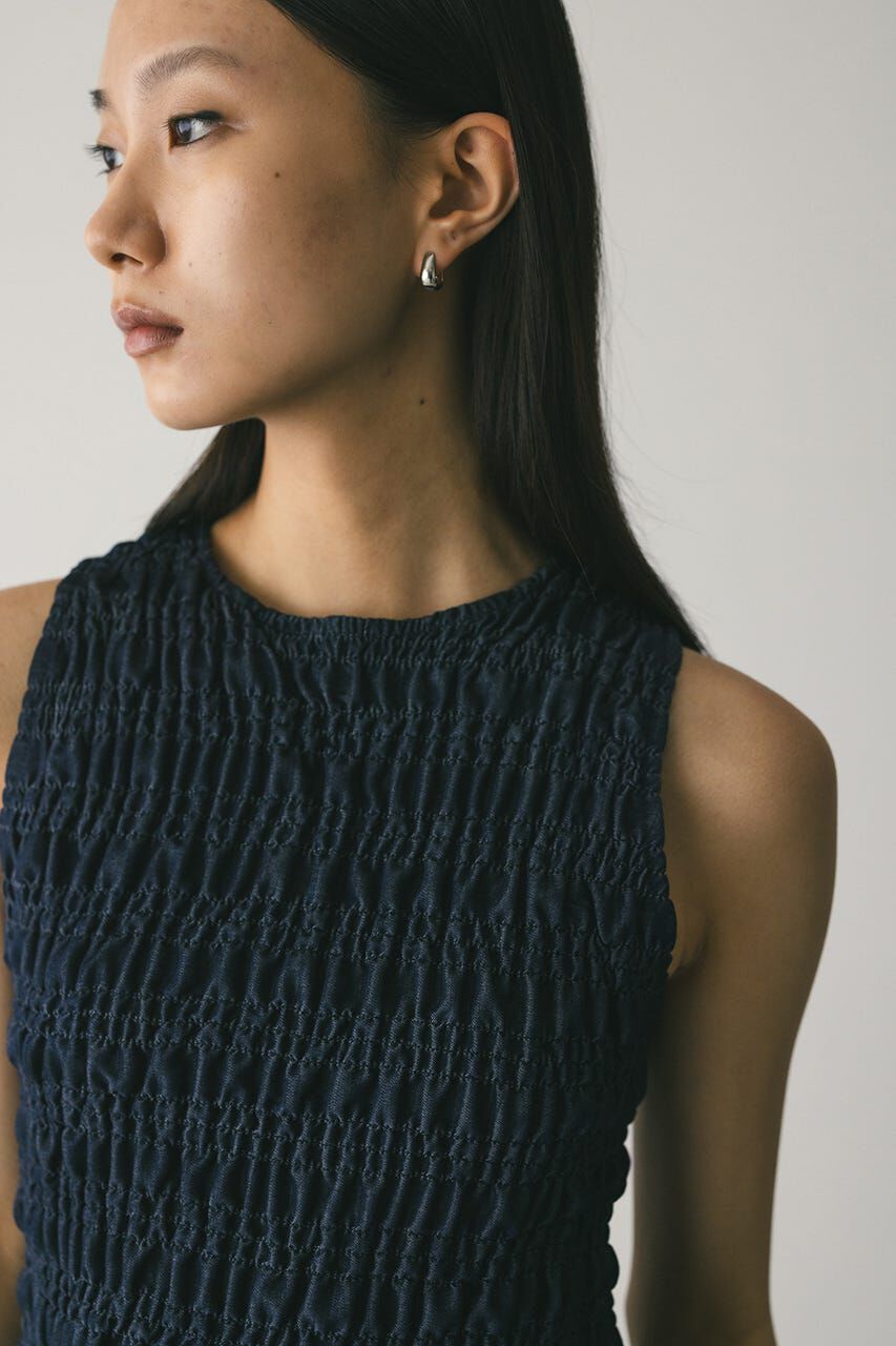 STYLEMIXER「シャーリングトップ」|タンクトップ|