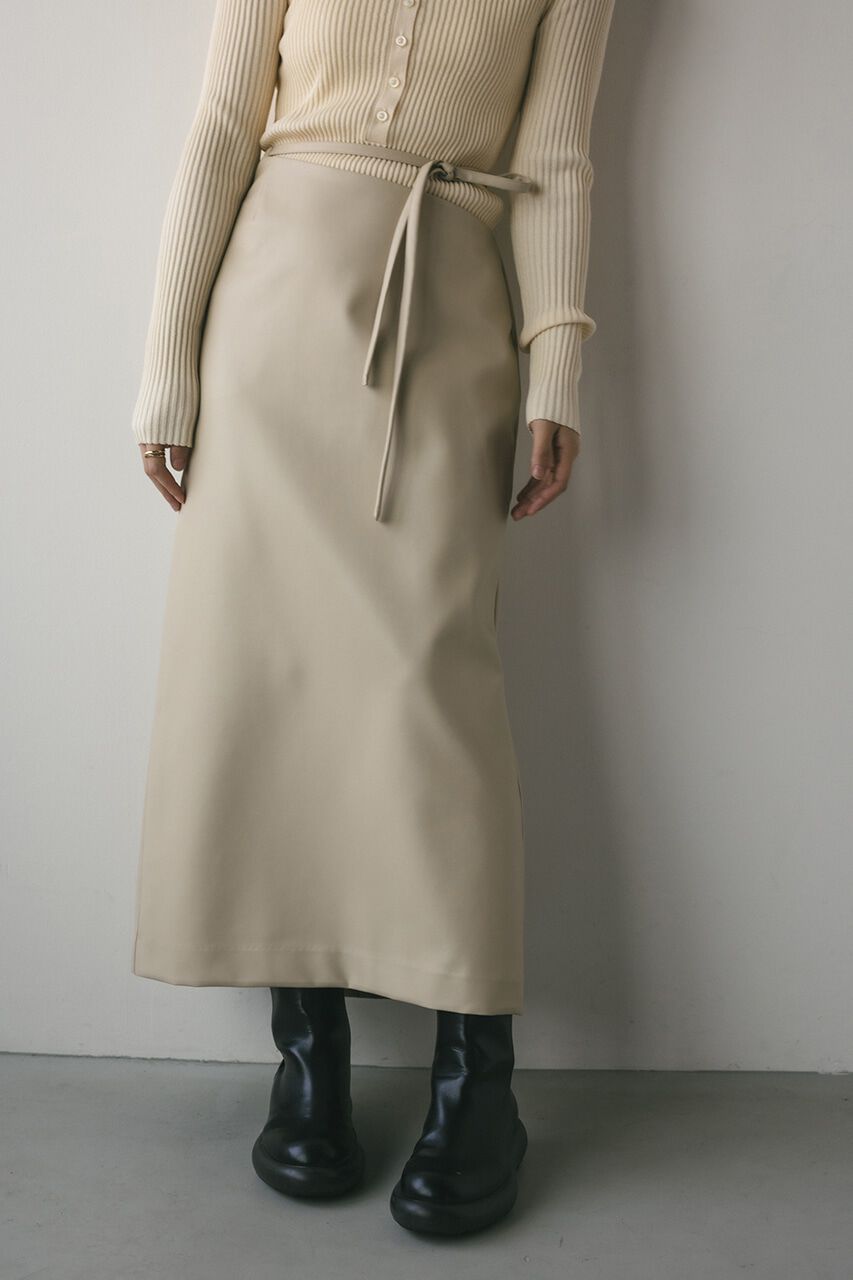 STYLEMIXER「スランティングストリングスカート」|スカート|