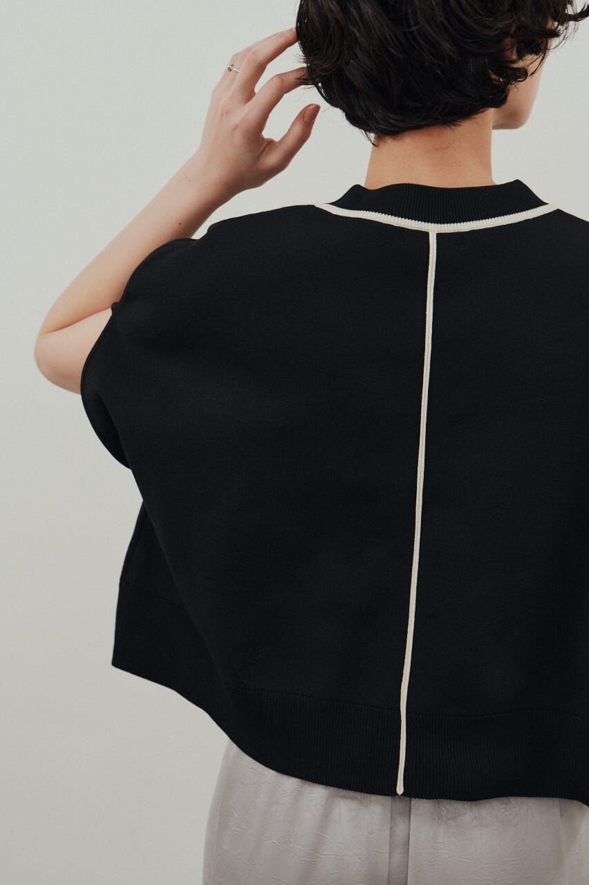 STYLEMIXER「パイピングニットトップ」|ニット・セーター|