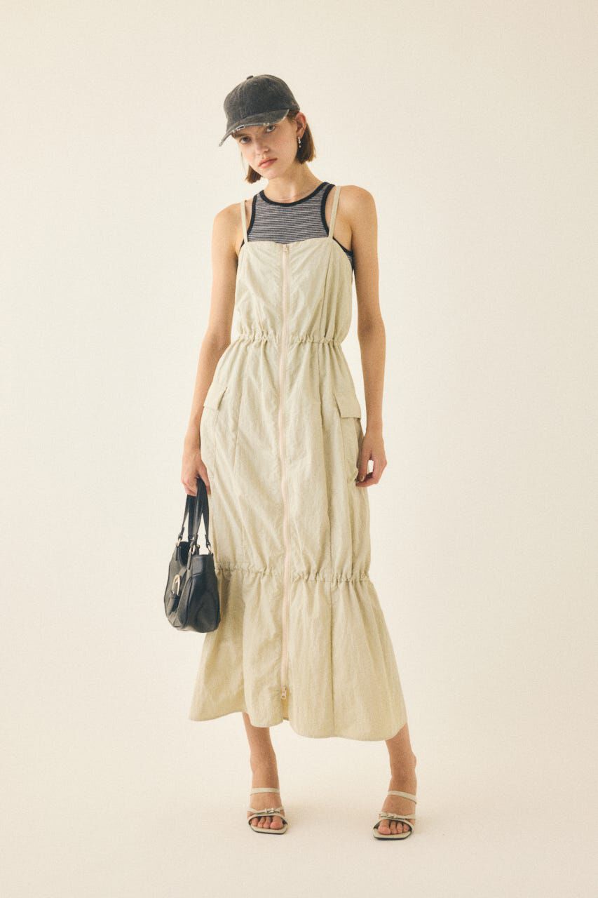 MOUSSY「TECHNICAL キャミドレス」|ワンピース|