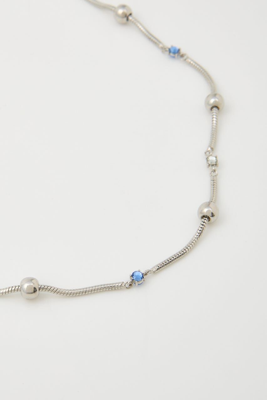 MOUSSY「GEM チョーカー」|ネックレス|