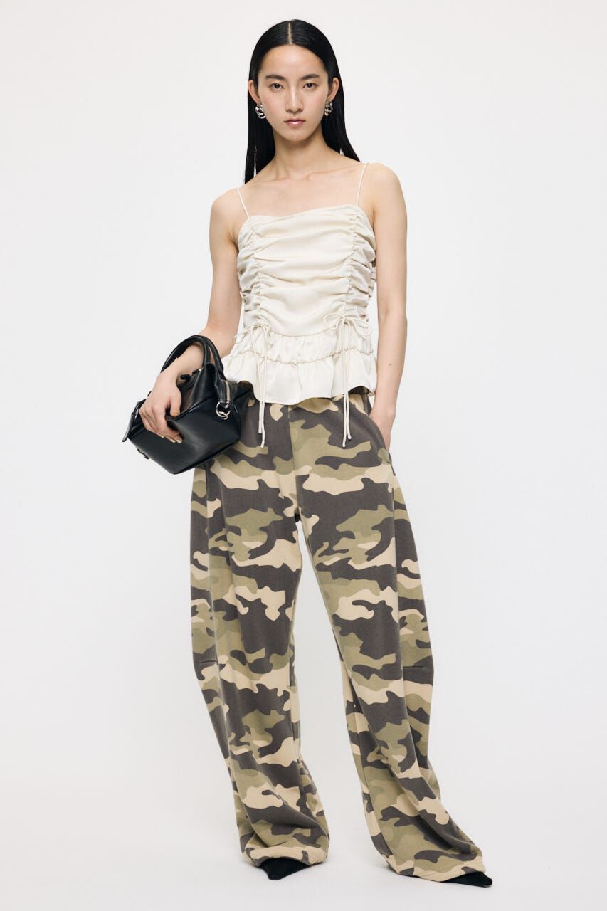 MOUSSY「SATIN GATHER キャミ」|キャミソール|