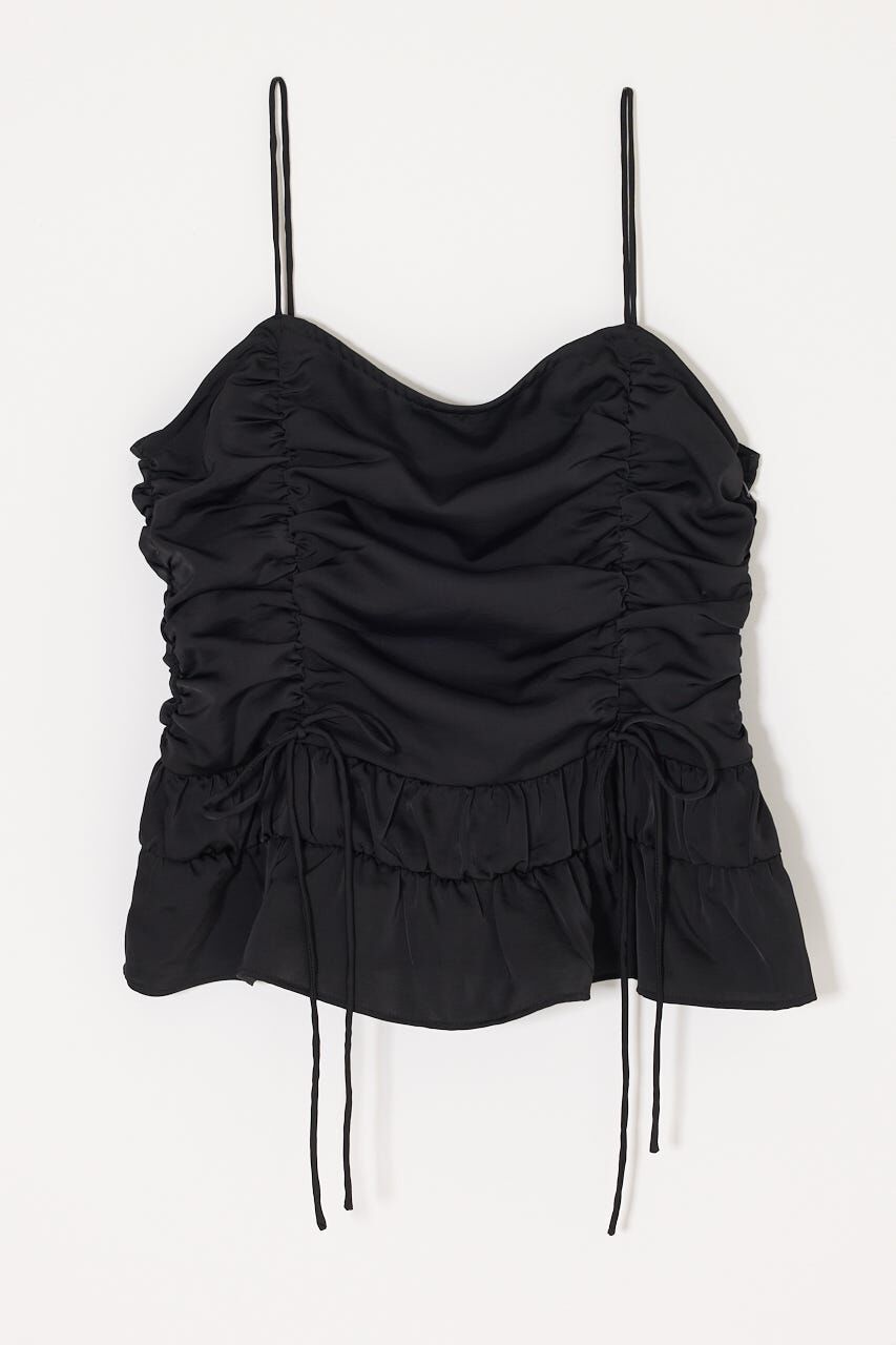 MOUSSY「SATIN GATHER キャミ」|キャミソール|
