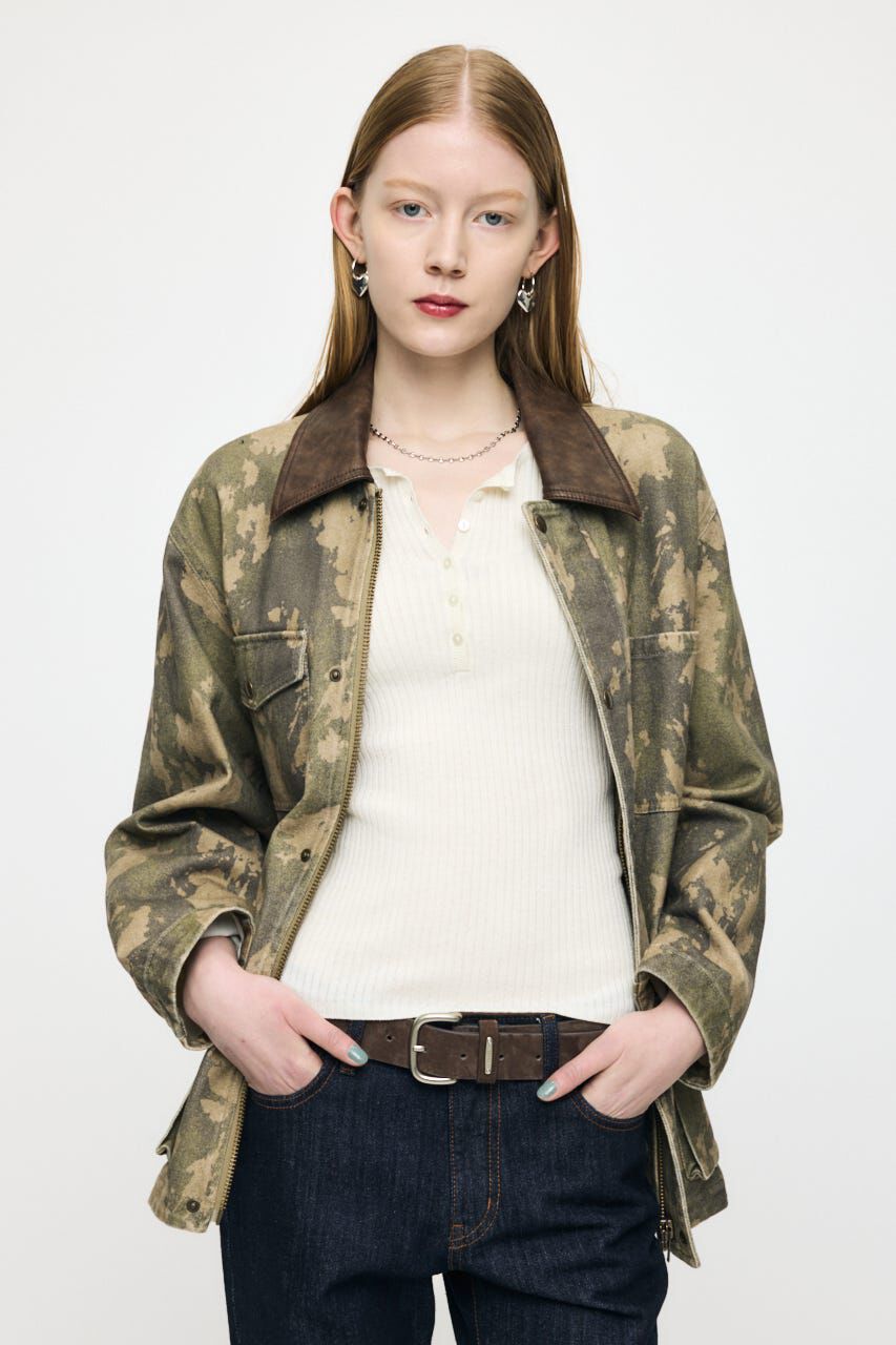 MOUSSY「COTTON CHORE ジャケット」|その他|柄KHA5