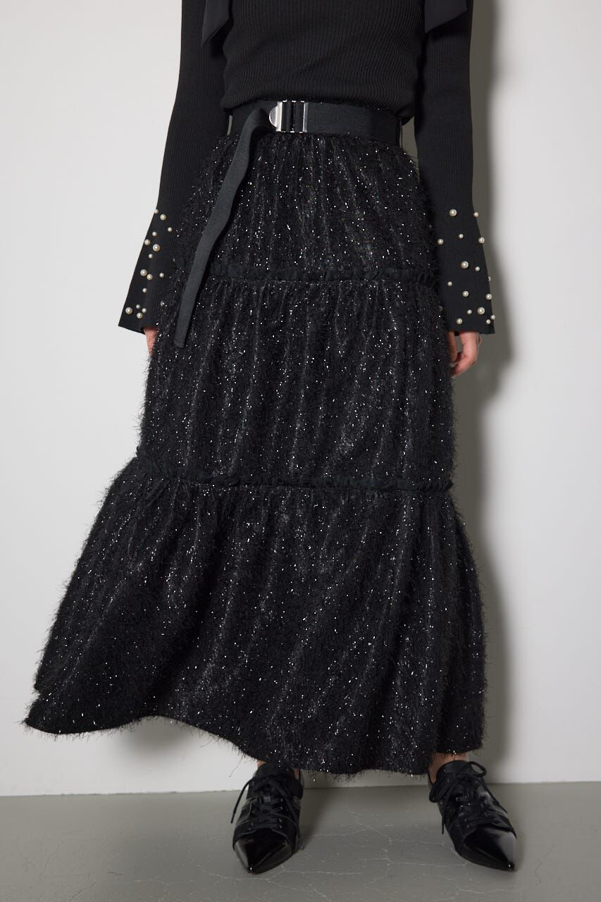 rienda「ニュアンスバリエーションフレアスカート」|スカート|