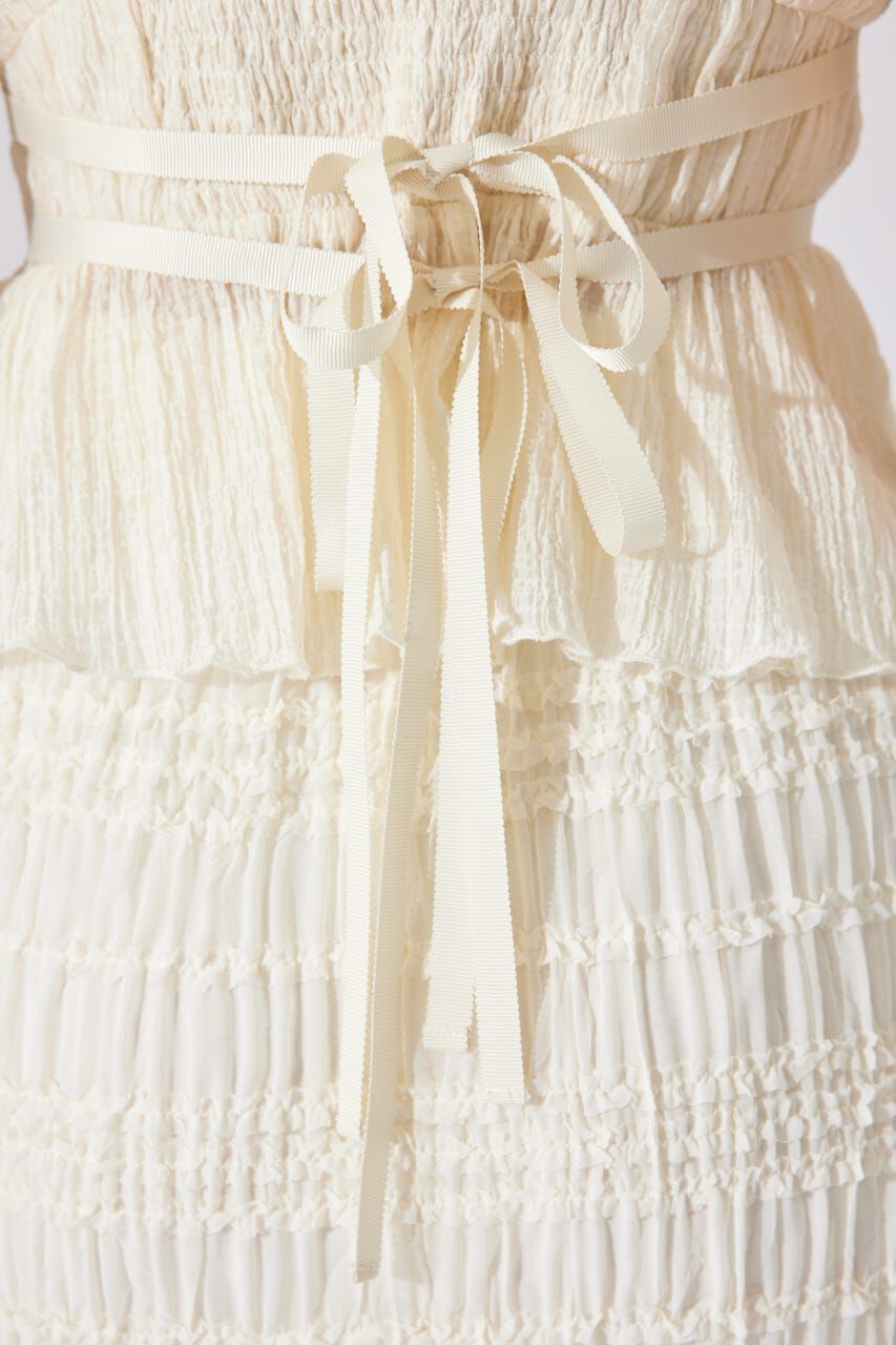 rienda「フリルギャザートップス」|シャツ・ブラウス|