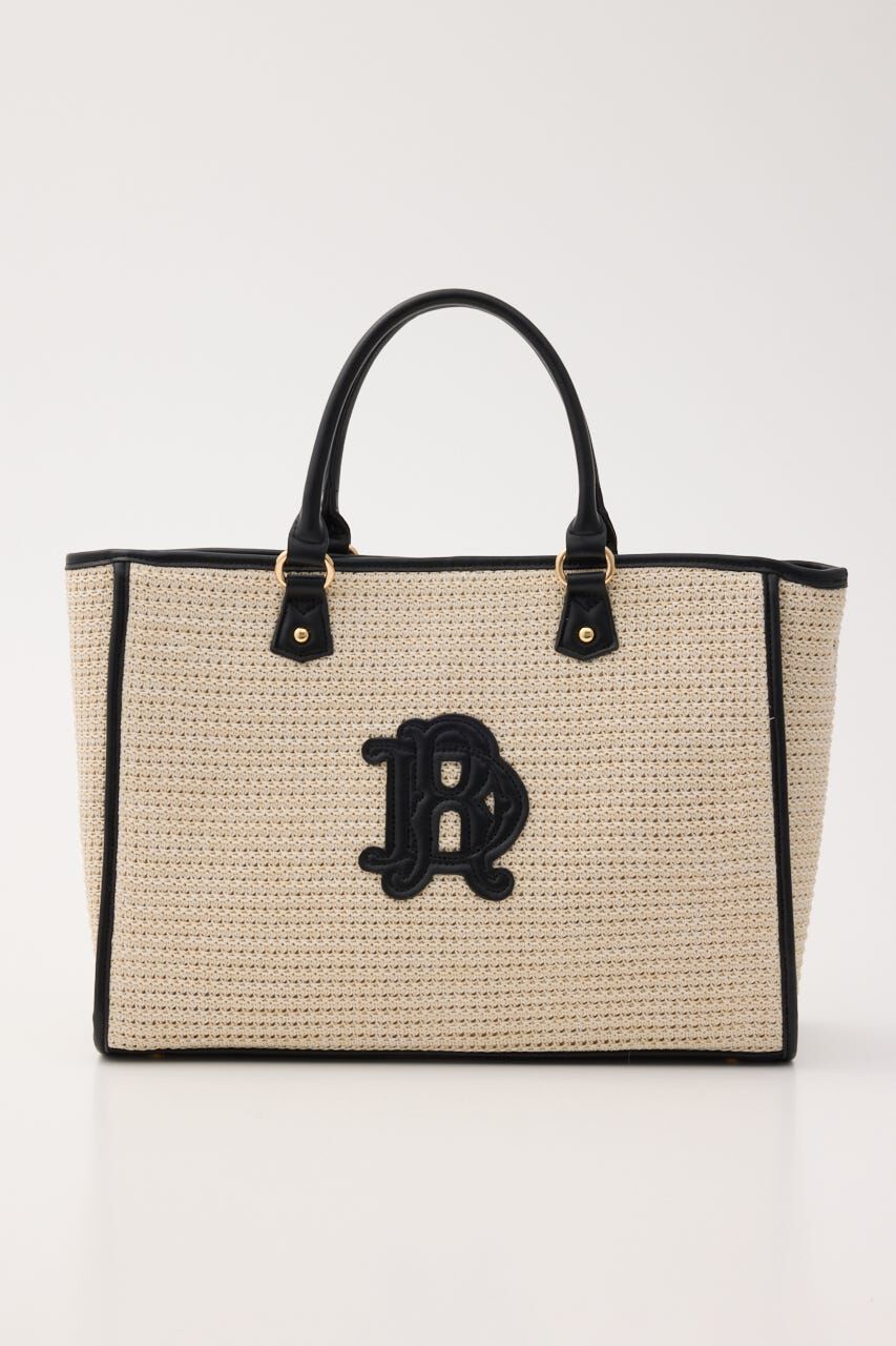 rienda「トリミングビッグトートバッグ」|その他|WHT