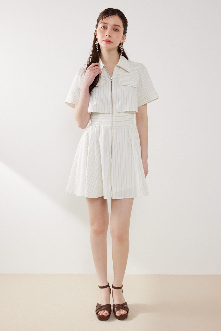 rienda「バストフレアミニワンピース」|ワンピース|