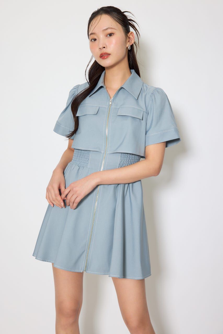 rienda「バストフレアミニワンピース」|ワンピース|