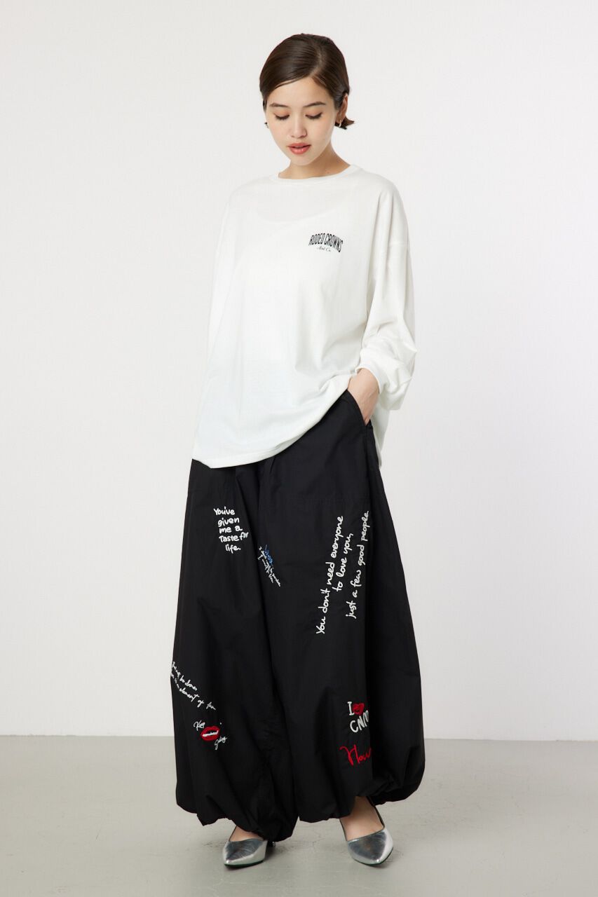 RODEO CROWNS「RCSアップリケロゴL/S Tシャツ」|Tシャツ・カットソー|