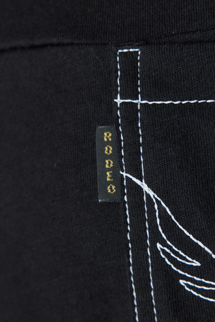 RODEO CROWNS「デニムアップリケロゴワンピース」|ワンピース|