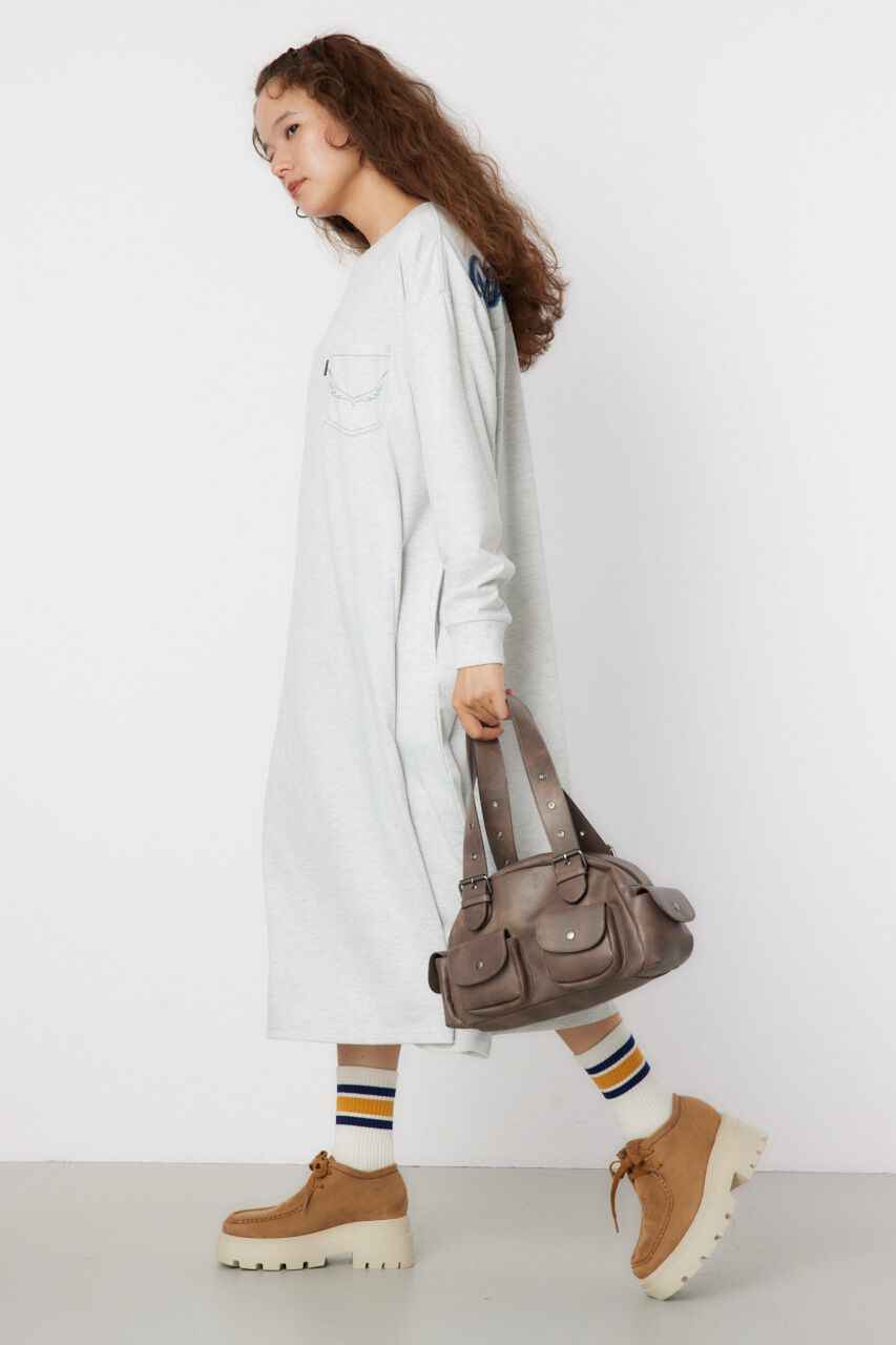 RODEO CROWNS「デニムアップリケロゴワンピース」|ワンピース|