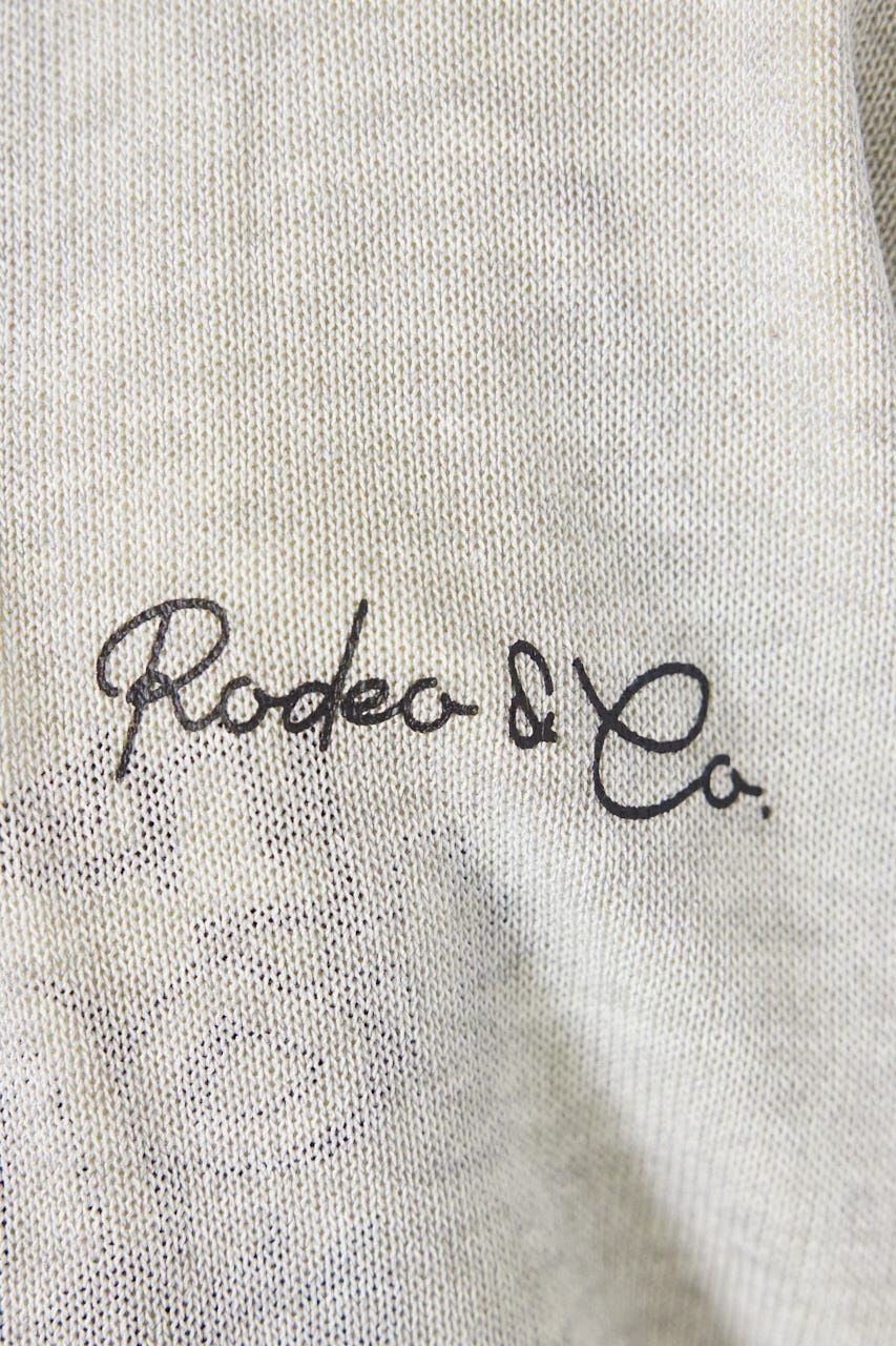 RODEO CROWNS「ロープロゴニットトッパー」|カーディガン|