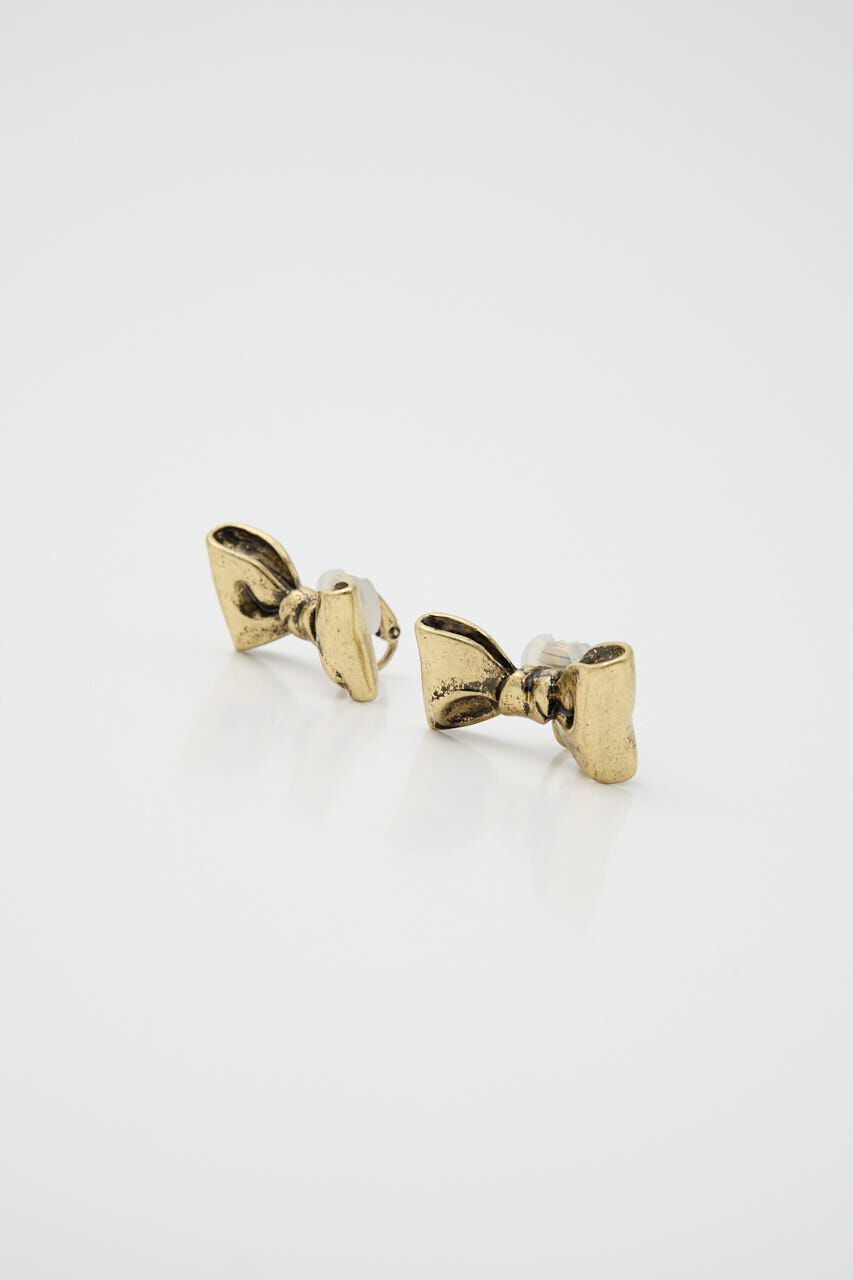 SLY「BOLD RIBBON イヤリング」|ピアス|