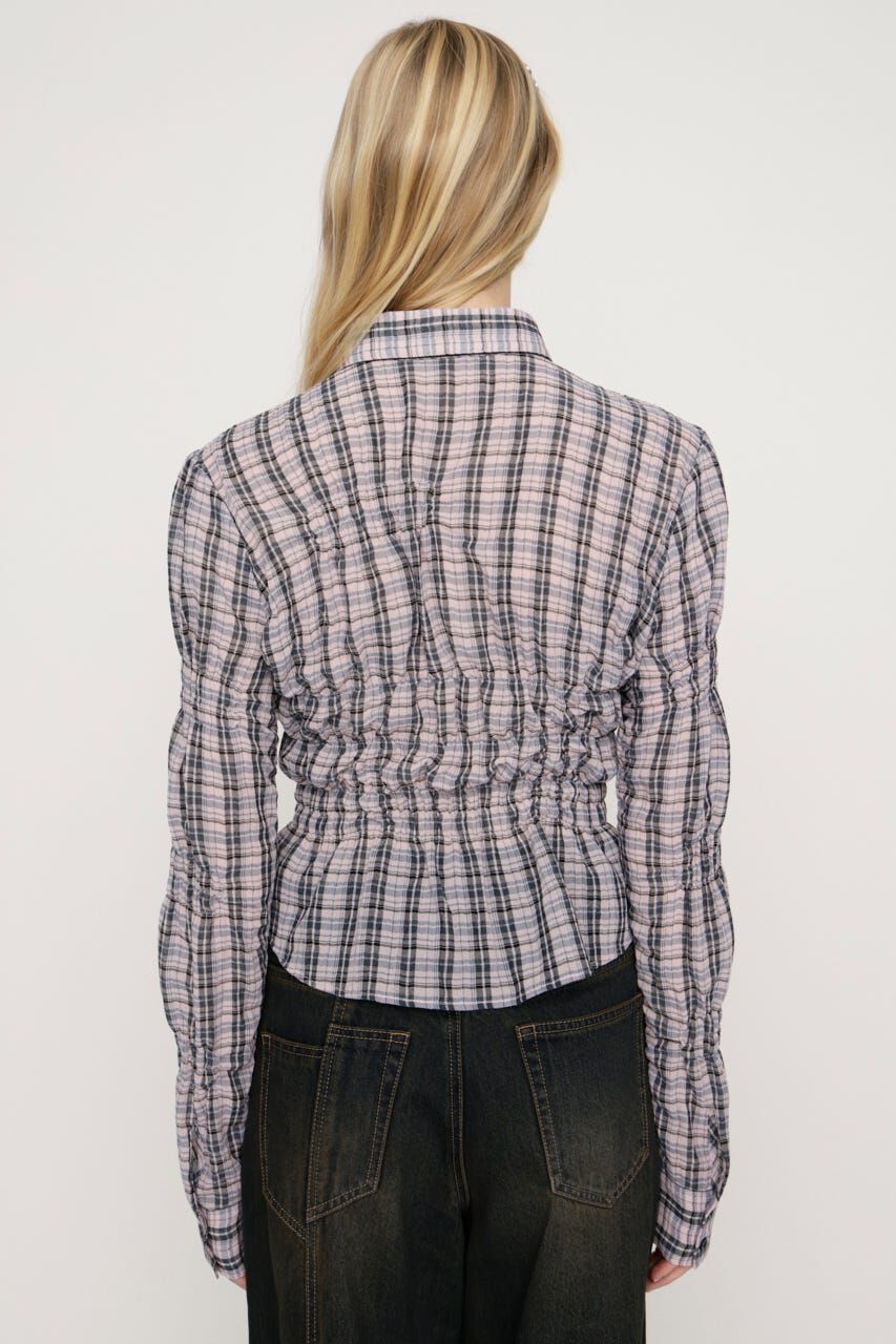 SLY「RANDOM SHIRRING トップス」|シャツ・ブラウス|