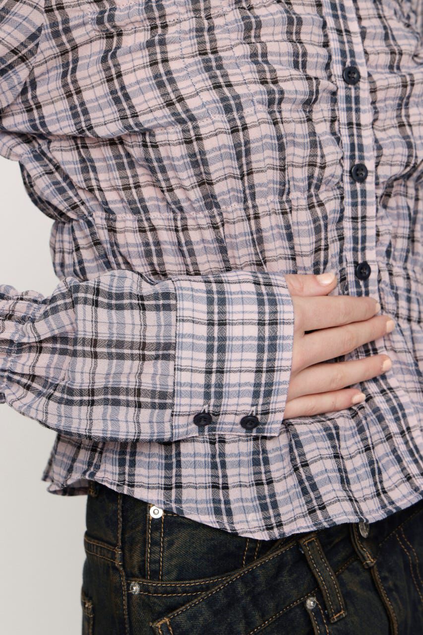 SLY「RANDOM SHIRRING トップス」|シャツ・ブラウス|