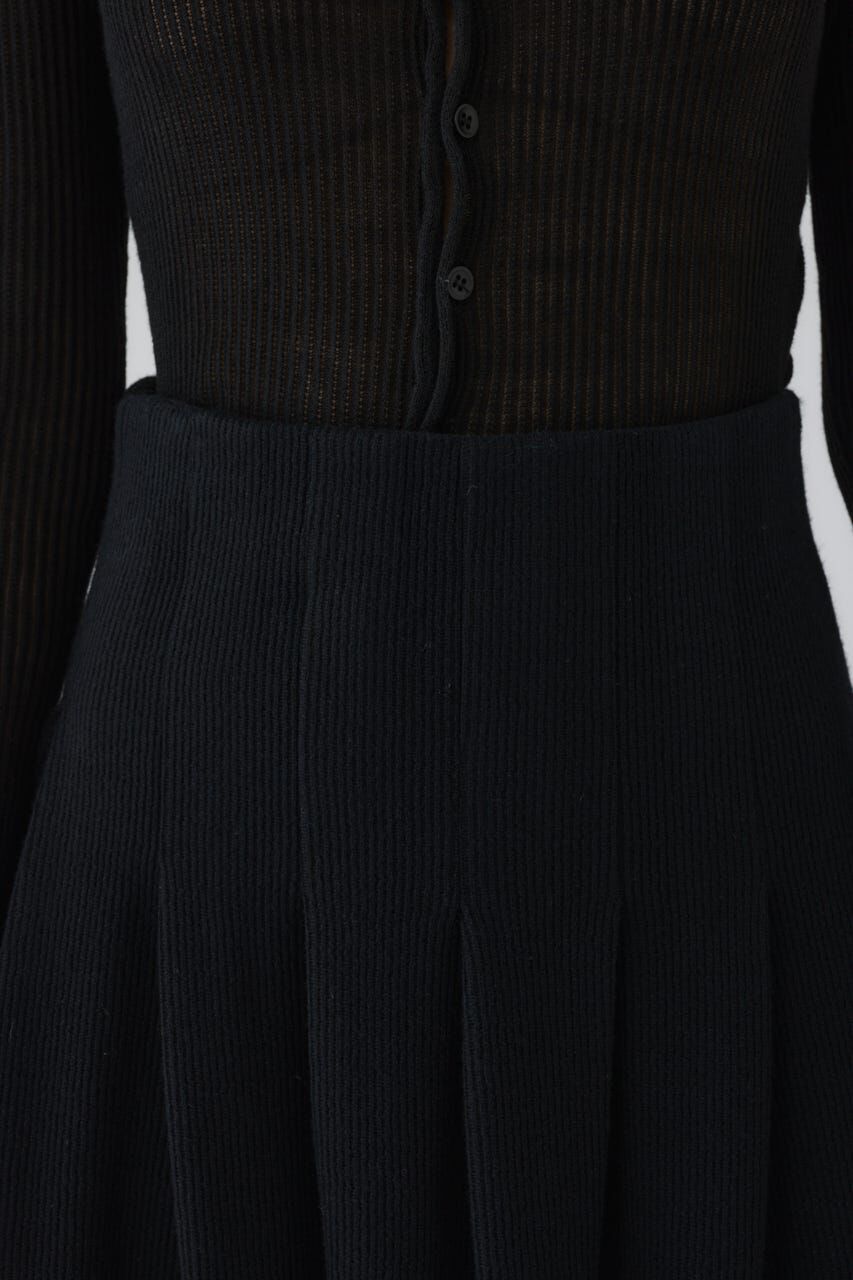 RIM.ARK 「High waist bomber knit SK」|スカート|