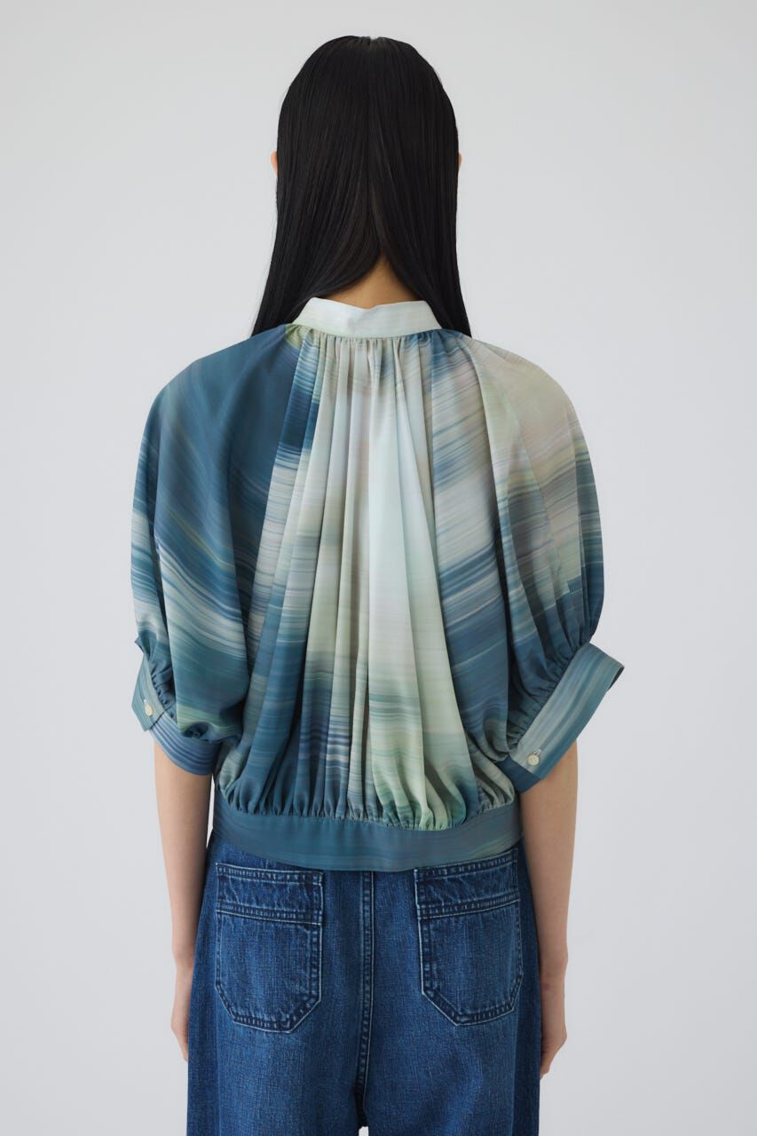 RIM.ARK 「Hidden flower gather SH」|シャツ・ブラウス|