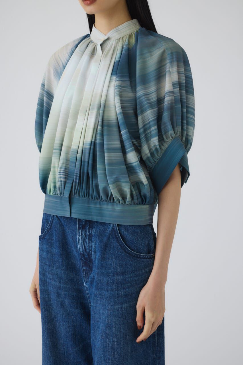 RIM.ARK 「Hidden flower gather SH」|シャツ・ブラウス|