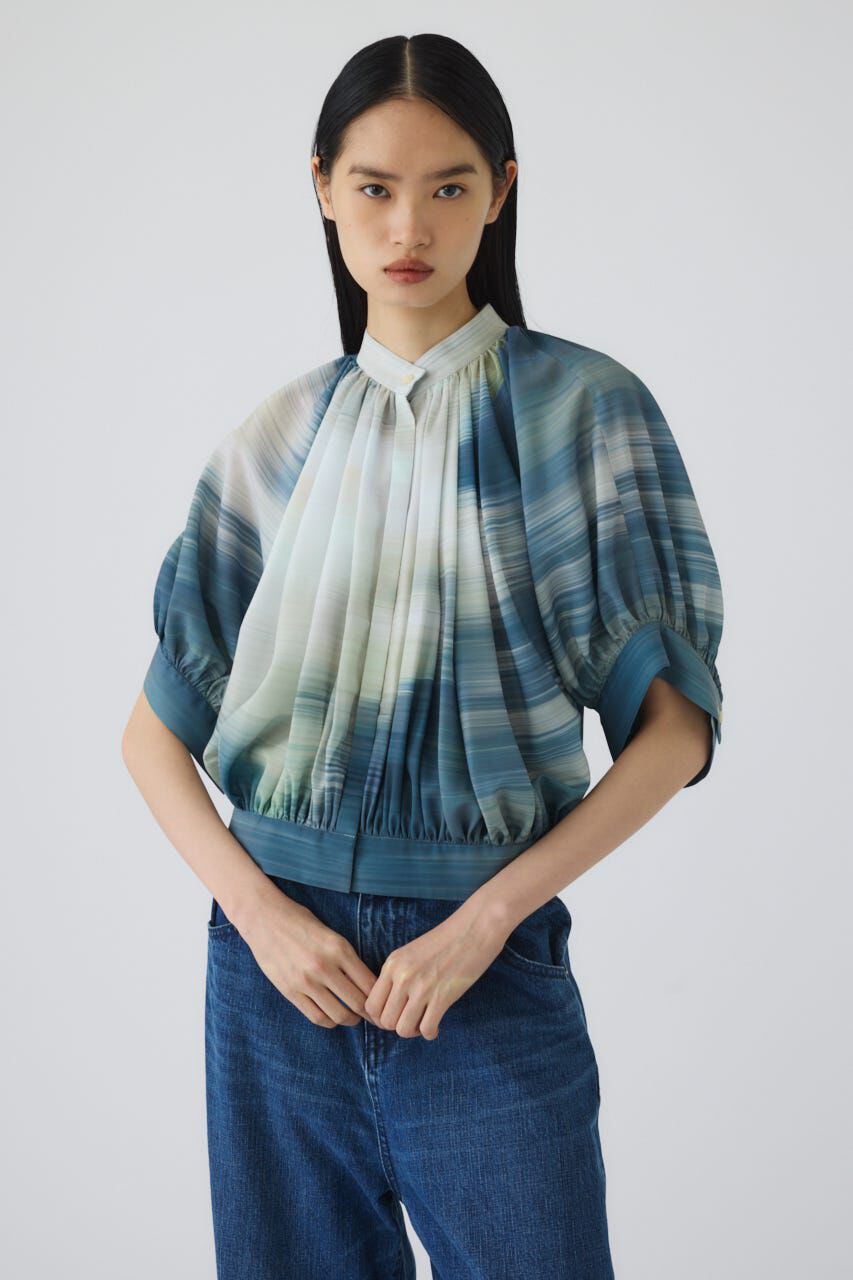 RIM.ARK 「Hidden flower gather SH」|シャツ・ブラウス|