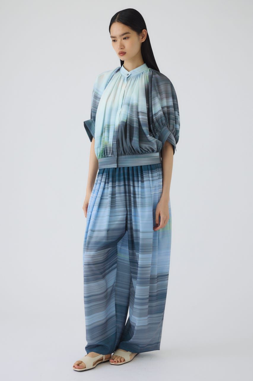 RIM.ARK 「Hidden flower gather SH」|シャツ・ブラウス|