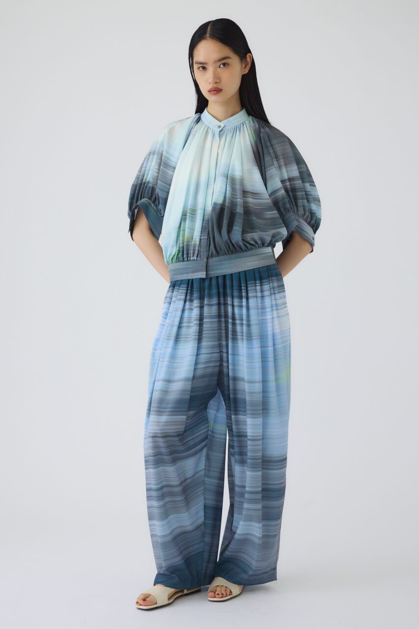 RIM.ARK 「Hidden flower gather SH」|シャツ・ブラウス|