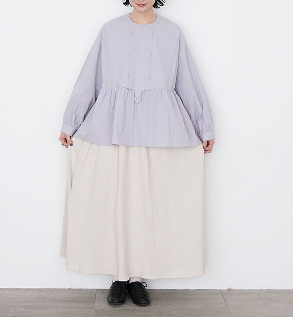 オオカミとフクロウ「オオカミと集う小さな星たち」|シャツ・ブラウス|