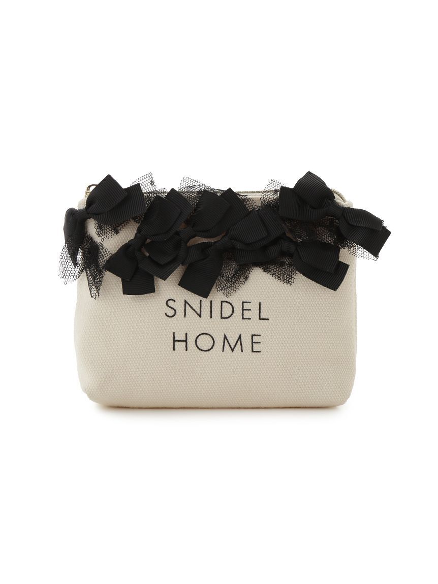 SNIDEL HOME「リボンポーチ」|ポーチ|IVR