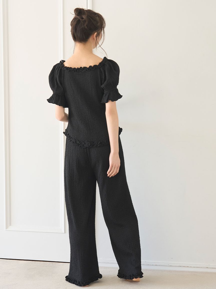 SNIDEL HOME「カットフリルセットアップ」|ルームウェア|