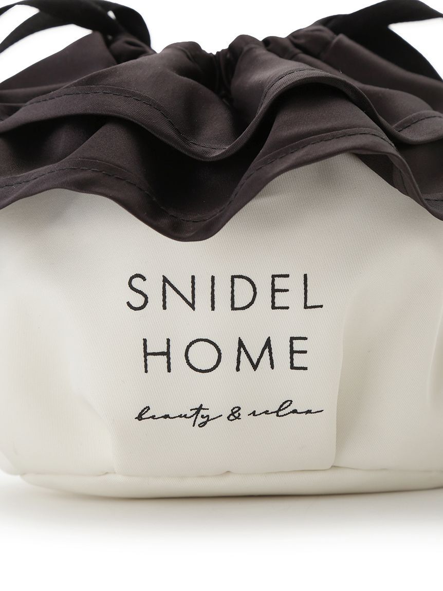 SNIDEL HOME「【保冷機能付き】フリル巾着ポーチ」|ポーチ|