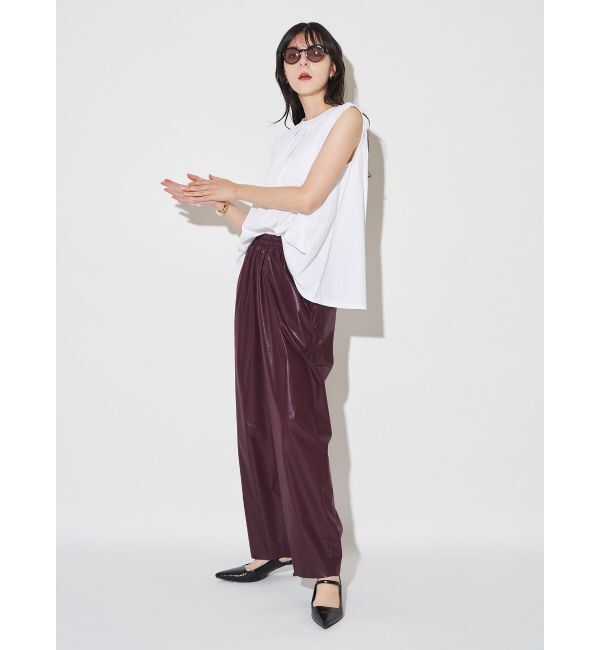 ELENDEEK「TECH MATERIAL TUCKED CS」|Tシャツ・カットソー|