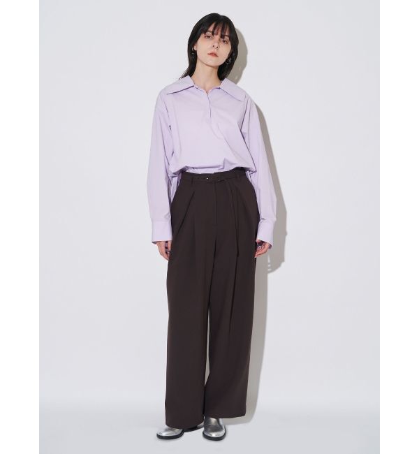 ELENDEEK「CROSS TUCKED WIDE PT」|その他|