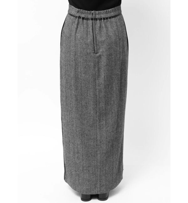 ELENDEEK「PIPING WRAP SK」|スカート|