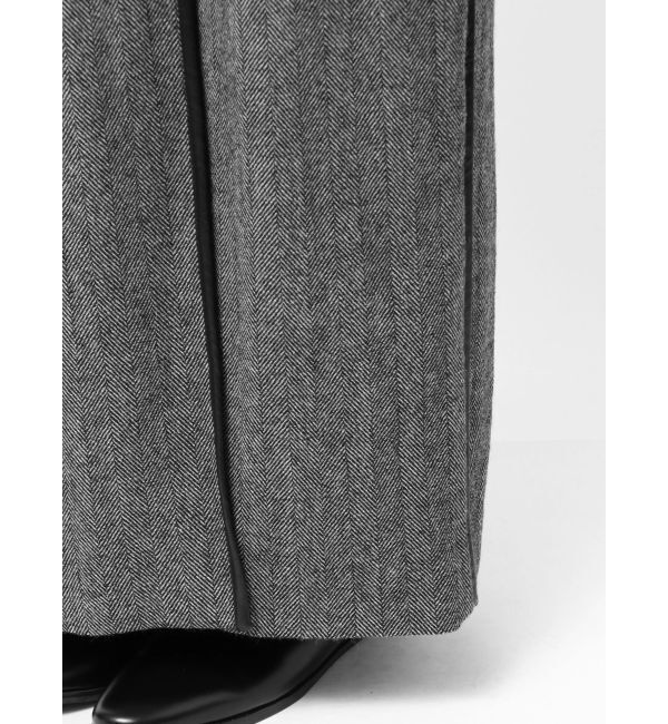 ELENDEEK「PIPING WRAP SK」|スカート|