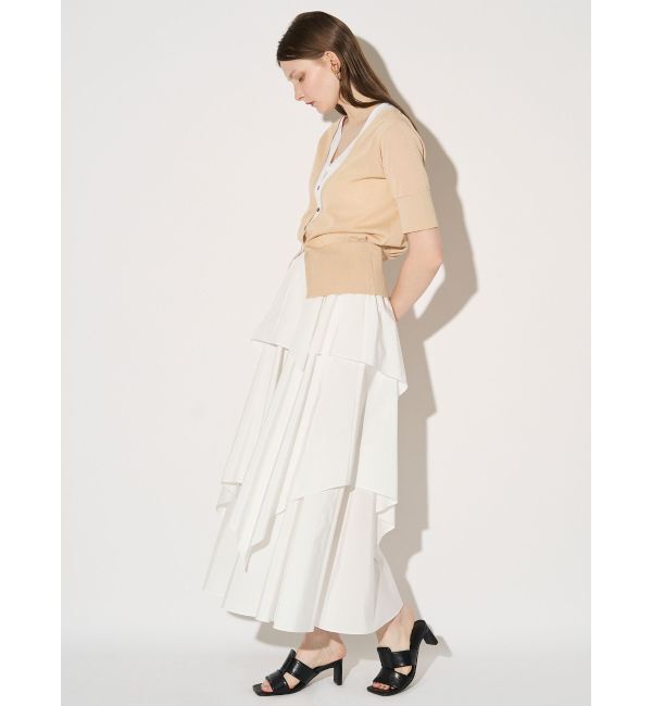 ELENDEEK「RANDOM TIERED SK」|スカート|