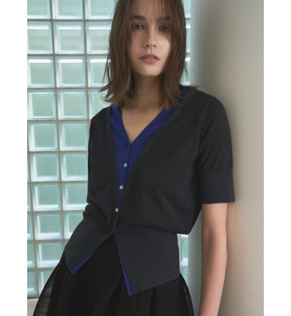 ELENDEEK「COLOR LAYERED HALF SLEEVES KT」|ニット・セーター|