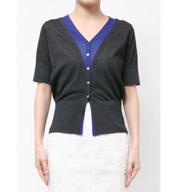 ELENDEEK「COLOR LAYERED HALF SLEEVES KT」|ニット・セーター|