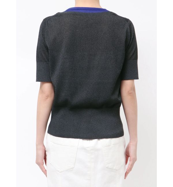 ELENDEEK「COLOR LAYERED HALF SLEEVES KT」|ニット・セーター|