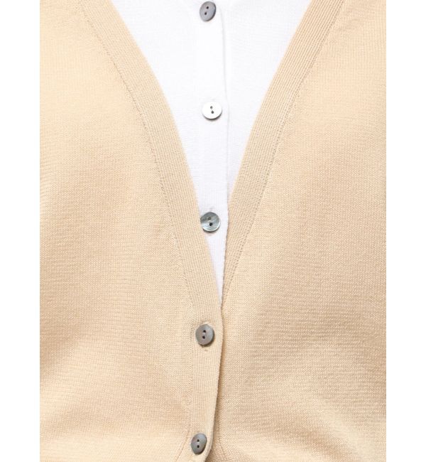 ELENDEEK「COLOR LAYERED HALF SLEEVES KT」|ニット・セーター|