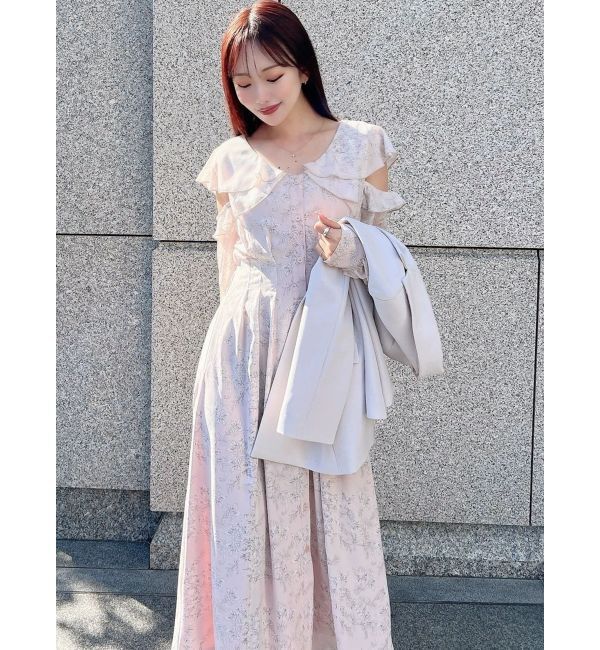 RESEXXY「コルセットシャツフレアワンピース」|ワンピース|