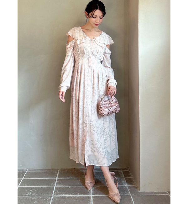 RESEXXY「コルセットシャツフレアワンピース」|ワンピース|