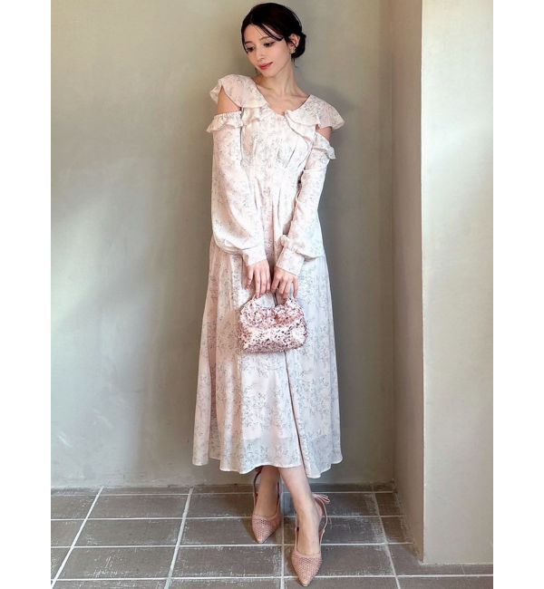 RESEXXY「コルセットシャツフレアワンピース」|ワンピース|