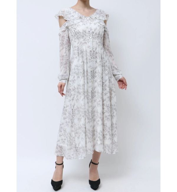 RESEXXY「コルセットシャツフレアワンピース」|ワンピース|