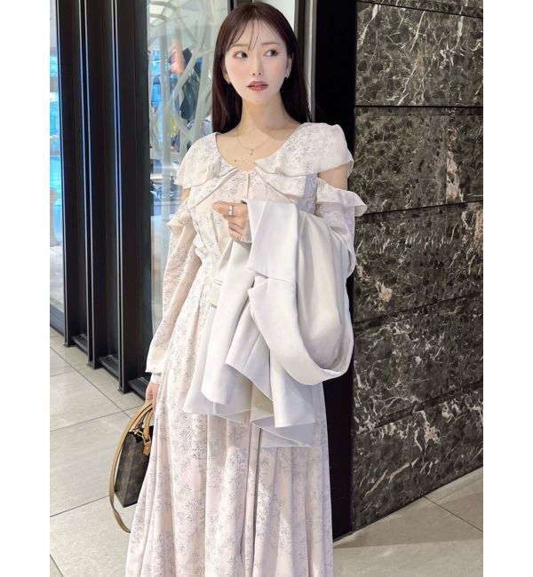 RESEXXY「コルセットシャツフレアワンピース」|ワンピース|