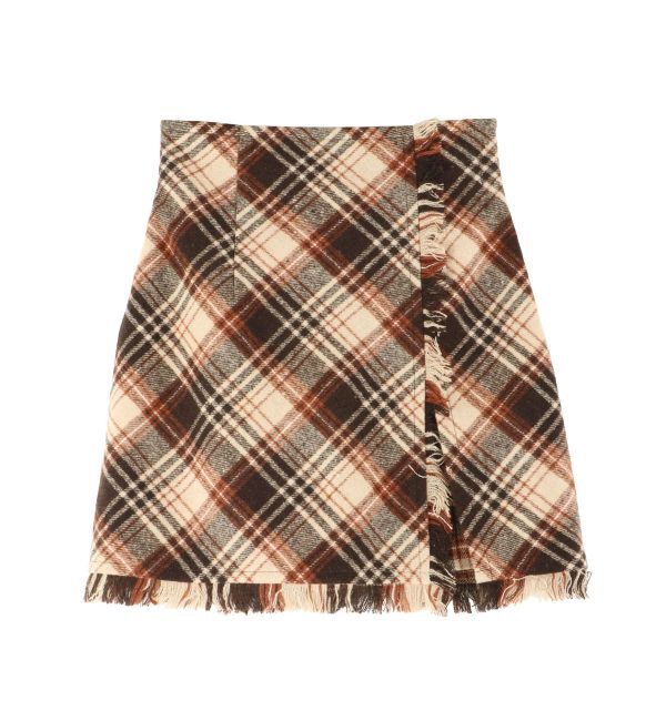 RESEXXY「フリンジラップミニスカート」|スカート|