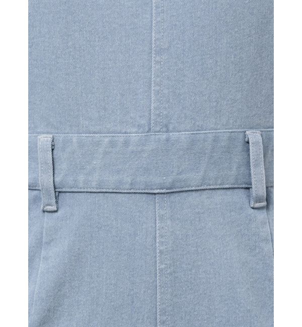 dazzlin「スリムデニムベアロンパース」|ワンピース|