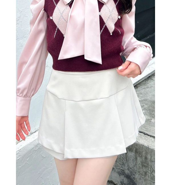 dazzlin「【セットアップ対応】レイヤードスカートパンツ」|スカート|