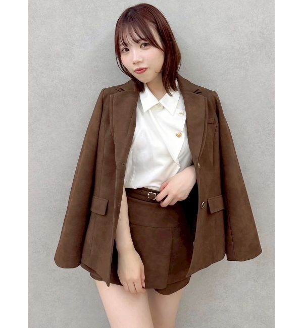 dazzlin「【セットアップ対応】レイヤードスカートパンツ」|スカート|