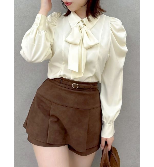 dazzlin「【セットアップ対応】レイヤードスカートパンツ」|スカート|