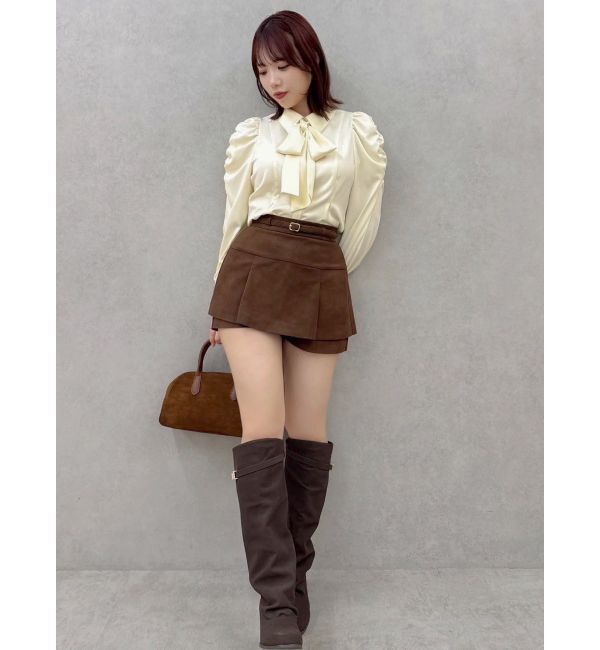 dazzlin「【セットアップ対応】レイヤードスカートパンツ」|スカート|